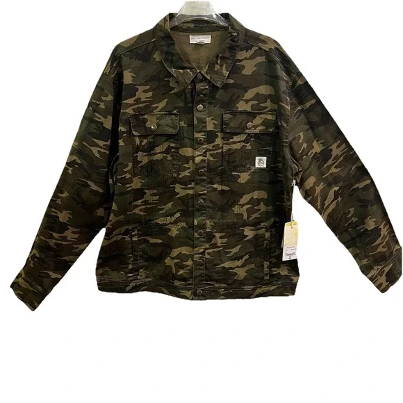 Walker Hayes Camo Jacket Men's XXL Snap Up Outdoor Hunting Style - NEW! - Picture 1 of 13